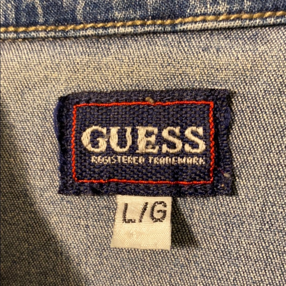 Guess Jean Shirt/Jacket - Picture 4 of 7